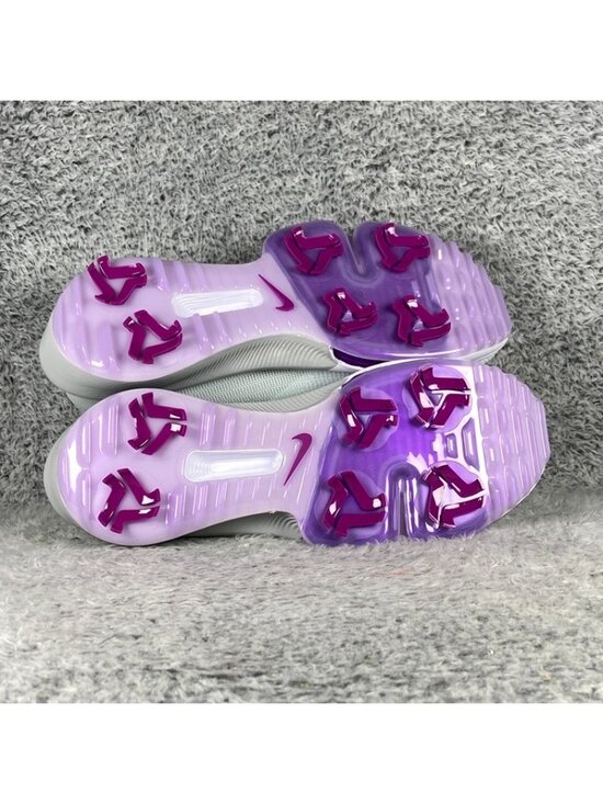 Nike Air Zoom Infinity Tour 2 Golf Spikes Sz 11 Men White Grey Purple FD0217-102 main image 5